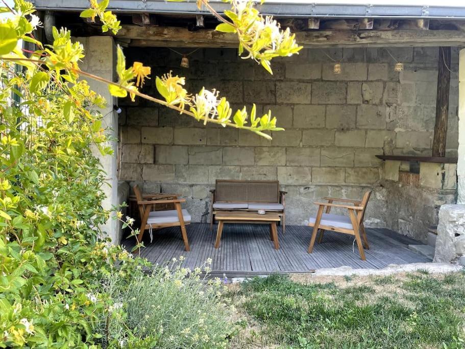 Chez Juliette - Maison Et Jardin - Bord De Loire A Saumur Dış mekan fotoğraf